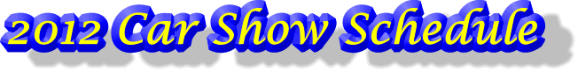 2012 CNYCCA SHOW SCHEDULE